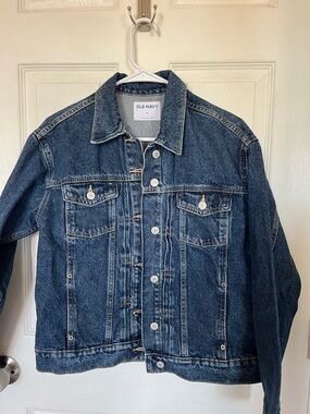 Old Navy Dark Blue Denim Jean Jacket